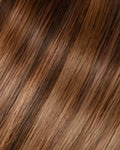 14-Inch Tape-In Hair Extensions - Remy Human Hair, Natural Straight Style