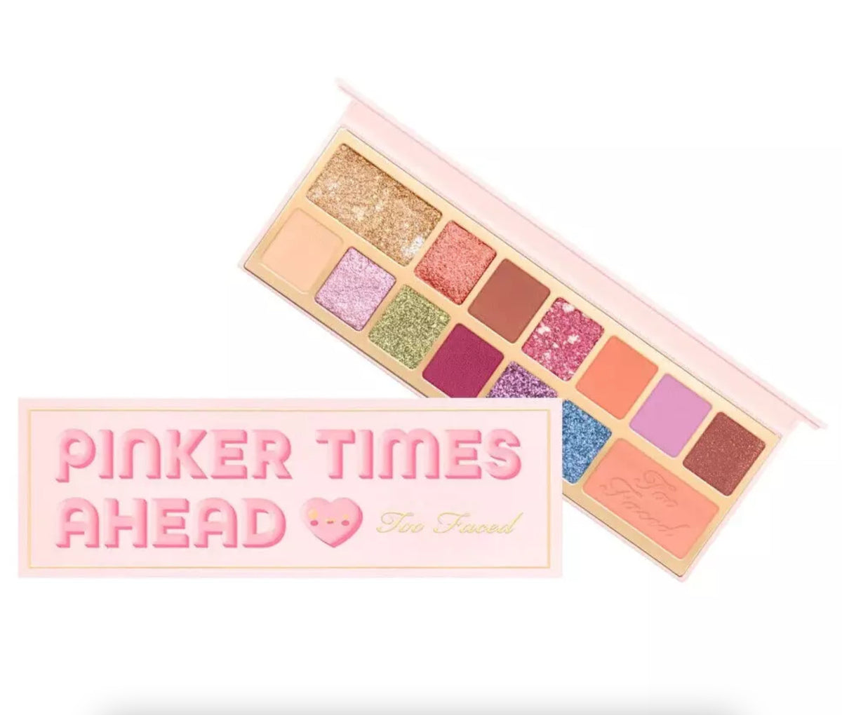 14-Shade Pinker Times Ahead Eye Shadow Palette - Vibrant Eye Makeup