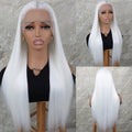 Long Straight Synthetic Lace Front Wig with Free Part & Pre-Plucked Baby Hair
