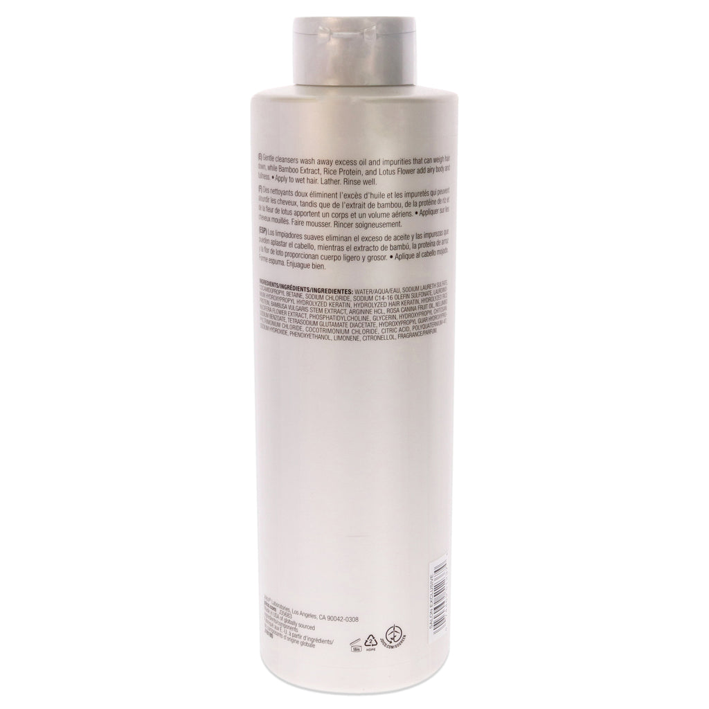 Unisex Volumizing Shampoo 33.8 oz with Bamboo & Lotus Extracts