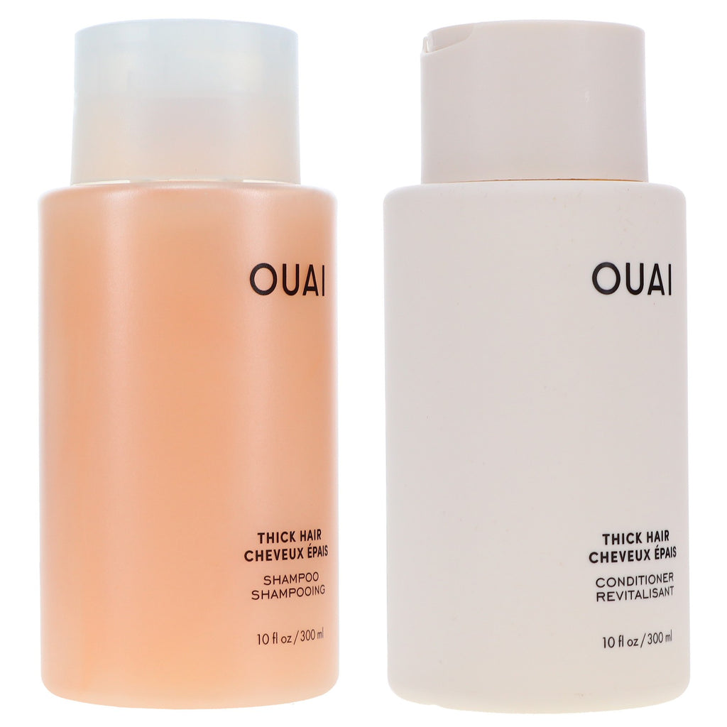 Thick Hair Shampoo & Conditioner Set for Textured Hair - Nourishing & Hydrating
