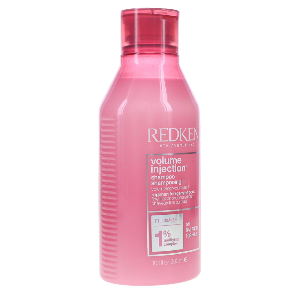 Redken Volume Injection Shampoo 10.1 oz - Volumizing Hair Care for Fine & Flat Hair