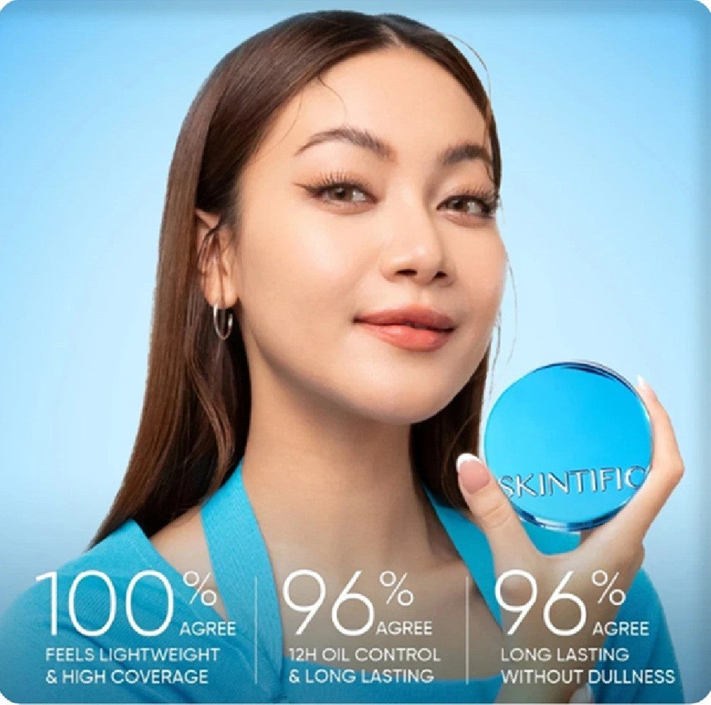 Skintific Perfect Stay Velvet Matte Cushion Beige 11ml