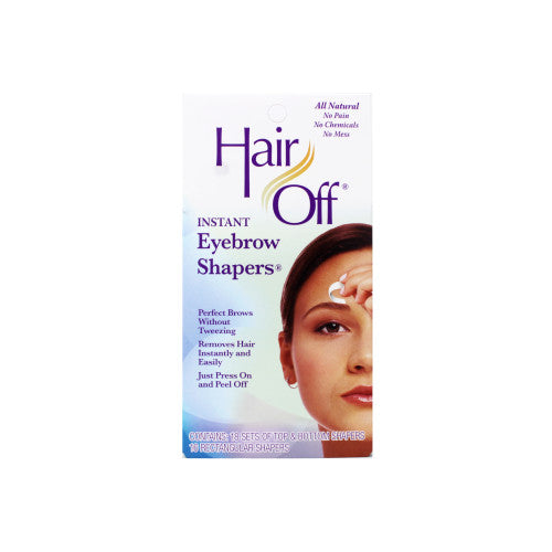 Instant Eyebrow Shapers 4 Pack - Hair Off 18 Sets per Pack