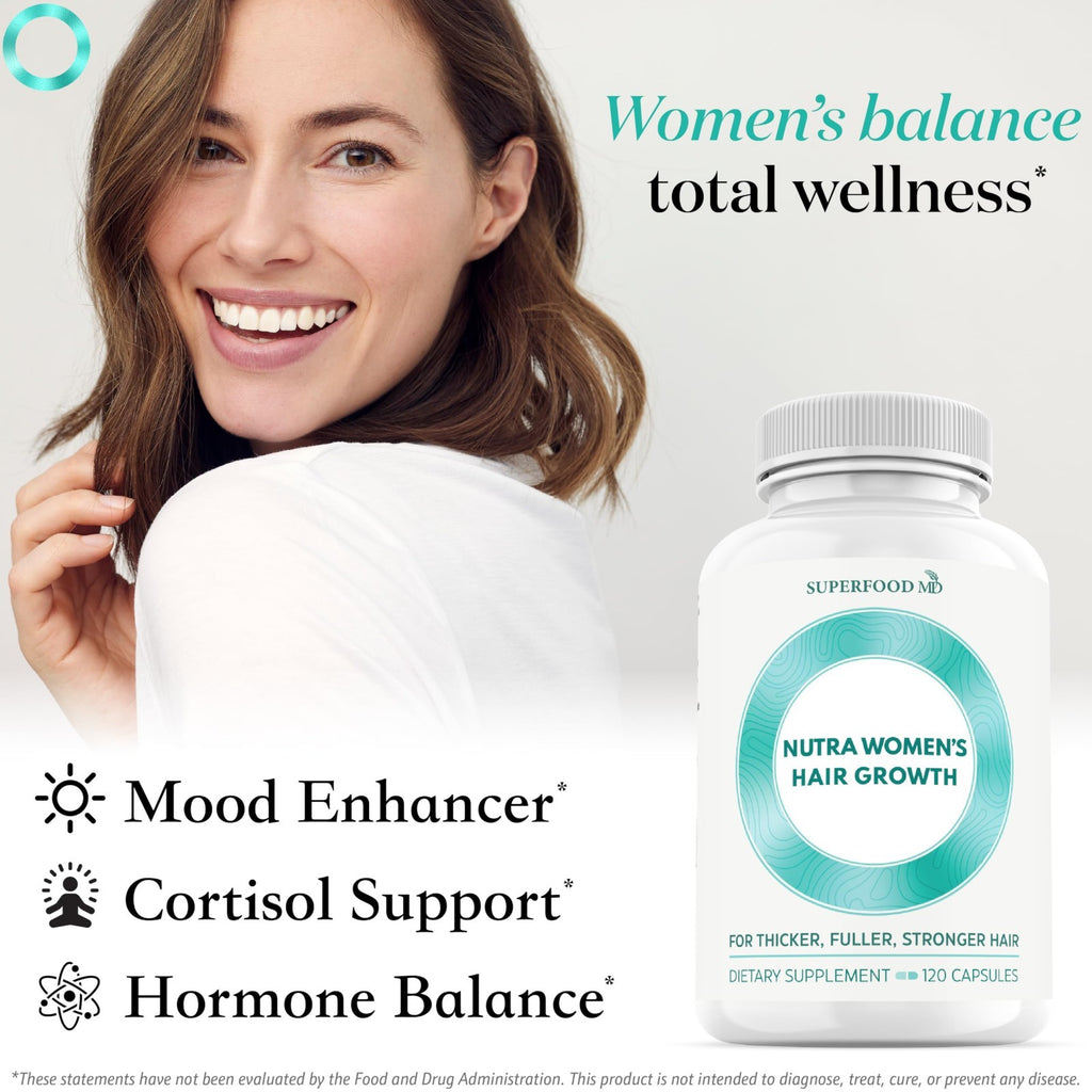 Women’s Hair Growth Supplements for 45+ - Thicker, Fuller Hair Support