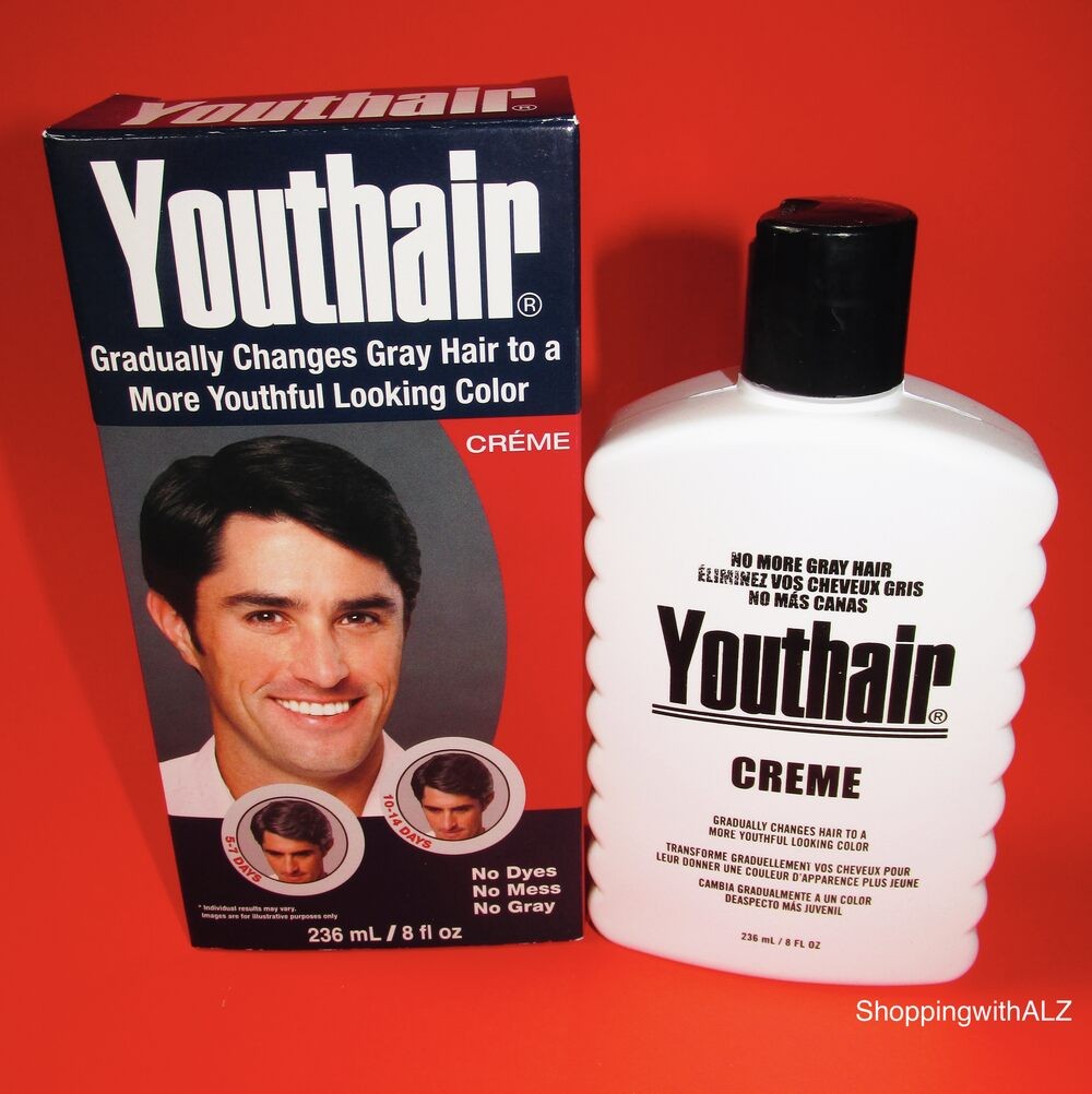 Hair Color Remover for Gray Hair Men 8 oz No Mess, No Stains