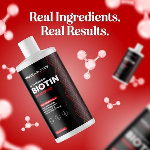 Biotin Shampoo for Thinning Hair - Extra Strength 16 Fl Oz