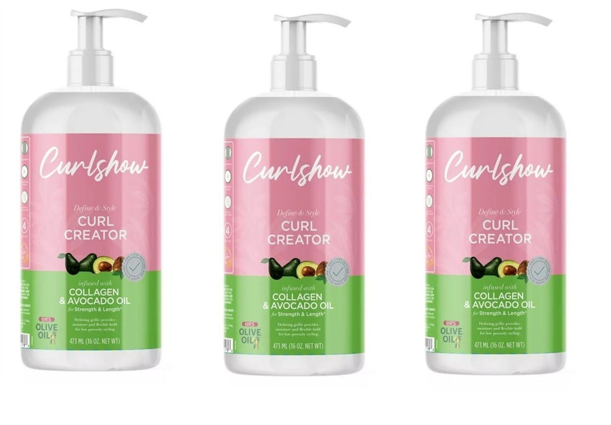 ORS Olive Oil Curl Creator 16oz Pump Pack - Moisturizing Hair Styling Gel