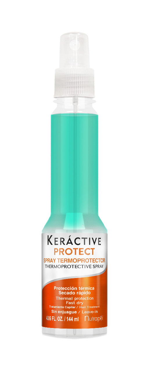 Nutrapel Keractive Protect Heat Protector Hair Spray 4.7 oz - Thermal Shield & Quick Dry
