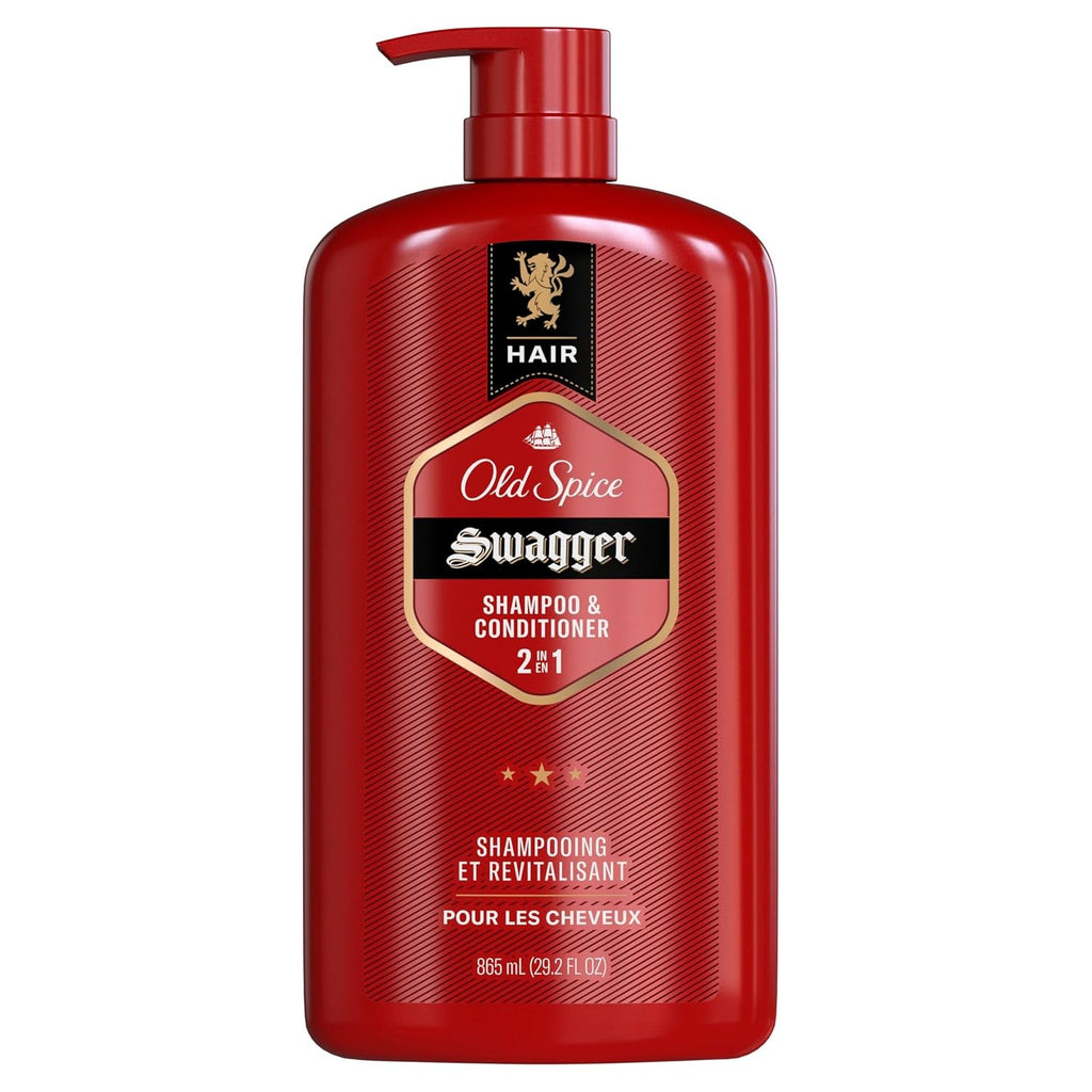 Men's 2-in-1 Shampoo and Conditioner Set with Cedarwood Lime Scent – All Hair Types