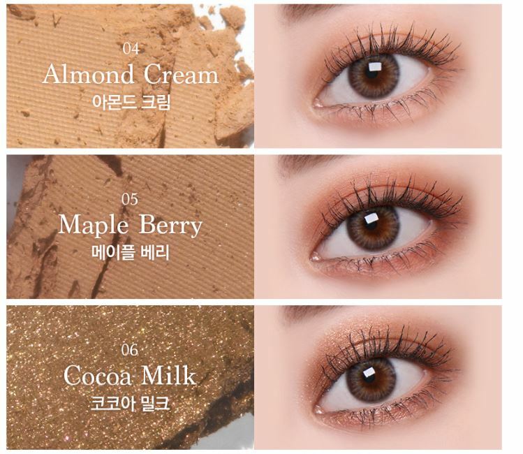 Eyeshadow Palette with Matte, Shimmer & Glitter Textures - Multiple Color Options