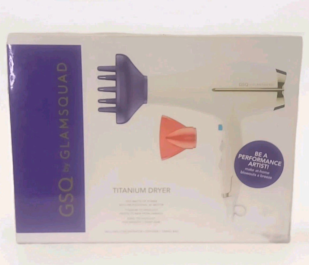 Professional Titanium Hair Dryer - Fast Drying & Shine - GSQ Glamsquad