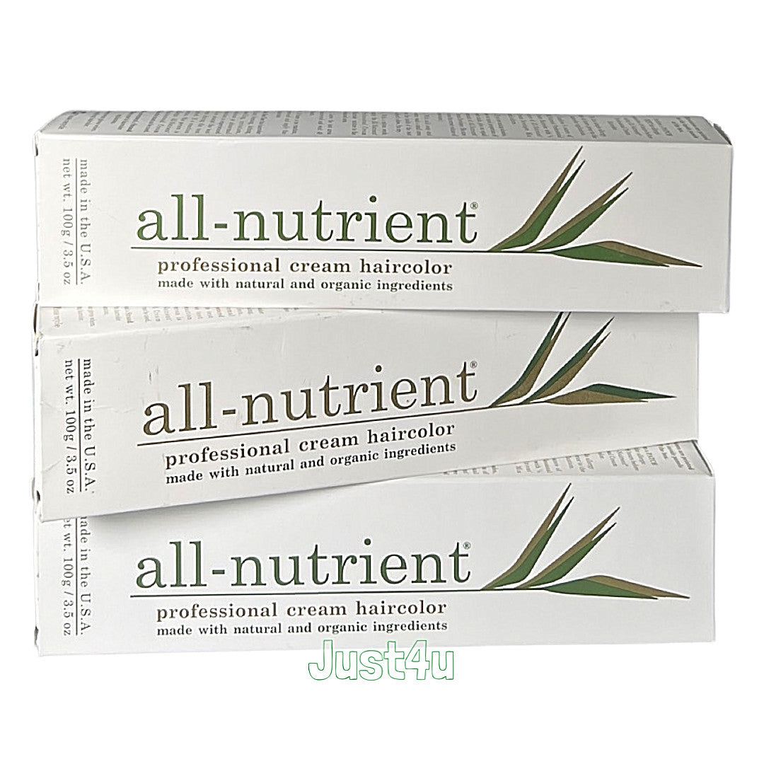 Professional Hair Color Cream - Organic, Custom Shades, 3.5 oz
