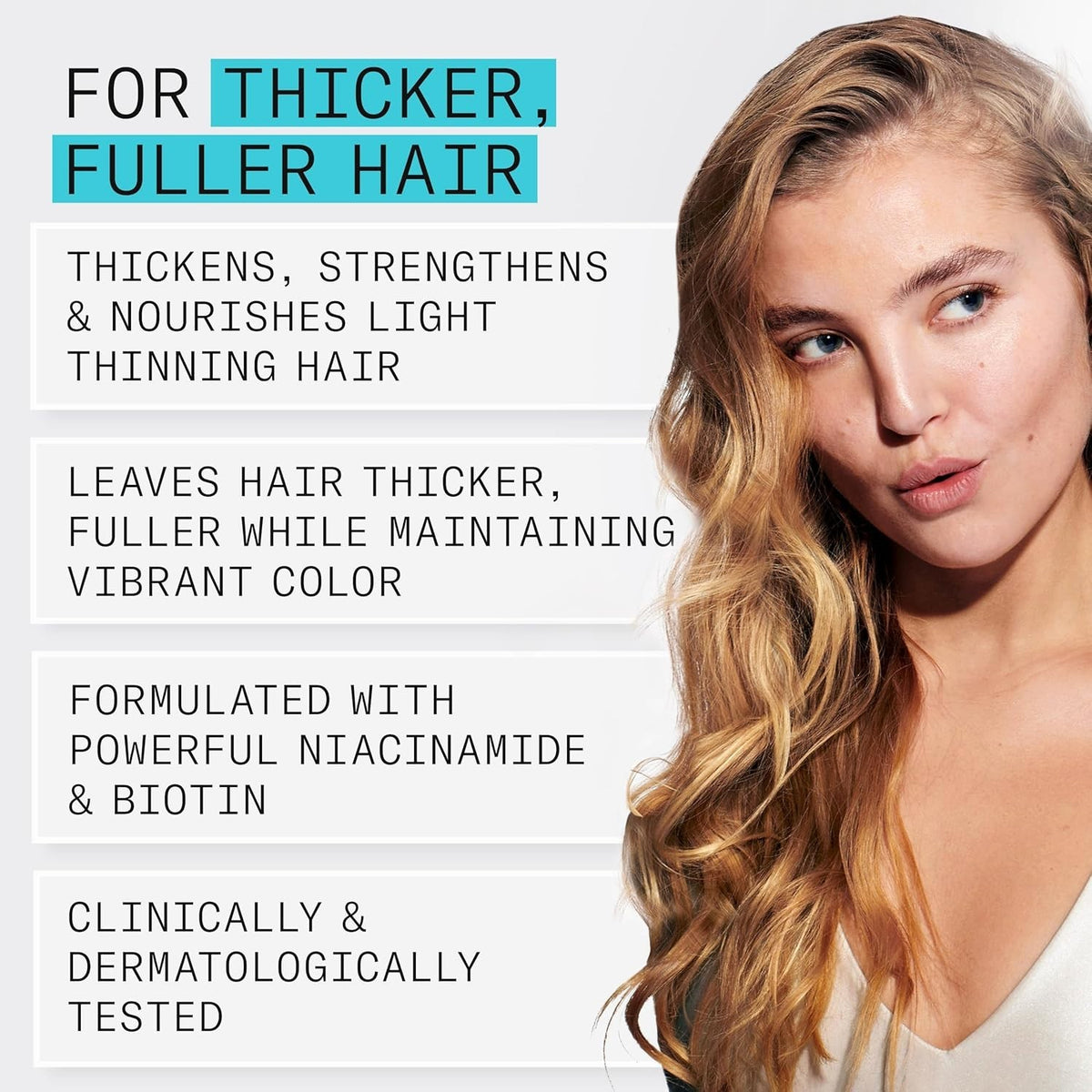 Hair Thickening System with Biotin Gel for Thinning Hair - Unbranded