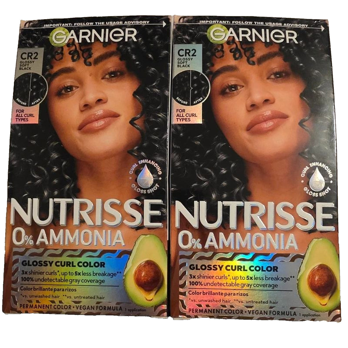 Garnier Hair Color Midnight Cocoa CR2 - Pack of 2