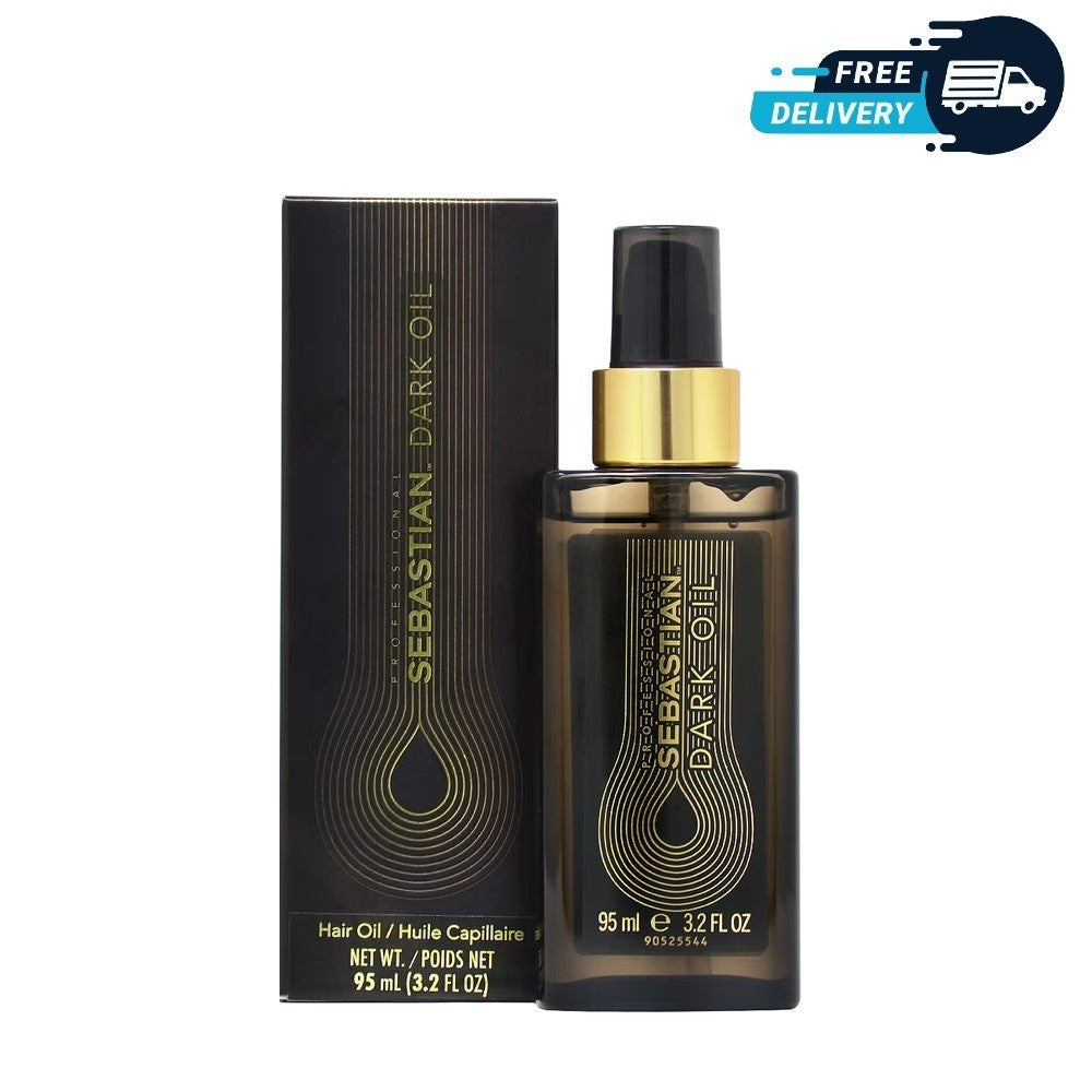 Sebastian Dark Oil Styling Oil 3.2 oz - Smooth, Shine & Frizz Control