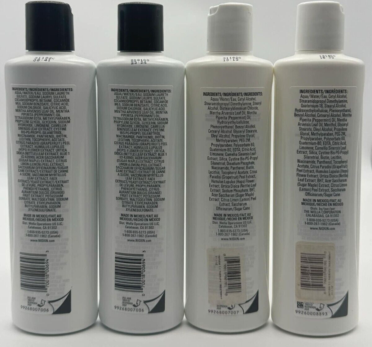 4-Piece Hair Care Set - Nioxin Scalp Therapy Shampoo & Conditioner 10.1 FL Oz