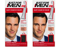 Darkest Brown Hair Color Kit for Men - Autostop No-Drip Formula, 2 Pack