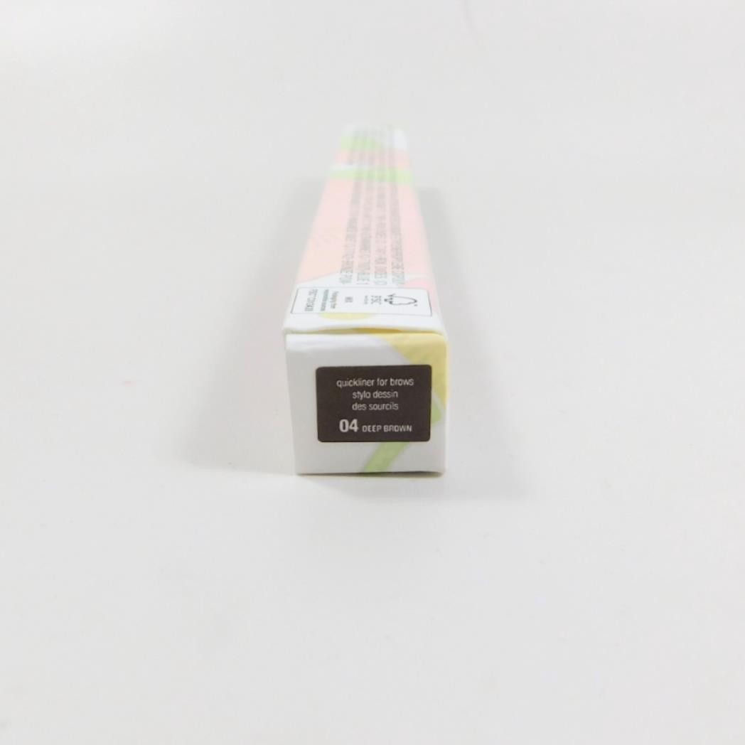 Clinique Quickliner for Brows 04 Deep Brown Eyebrow Pencil New