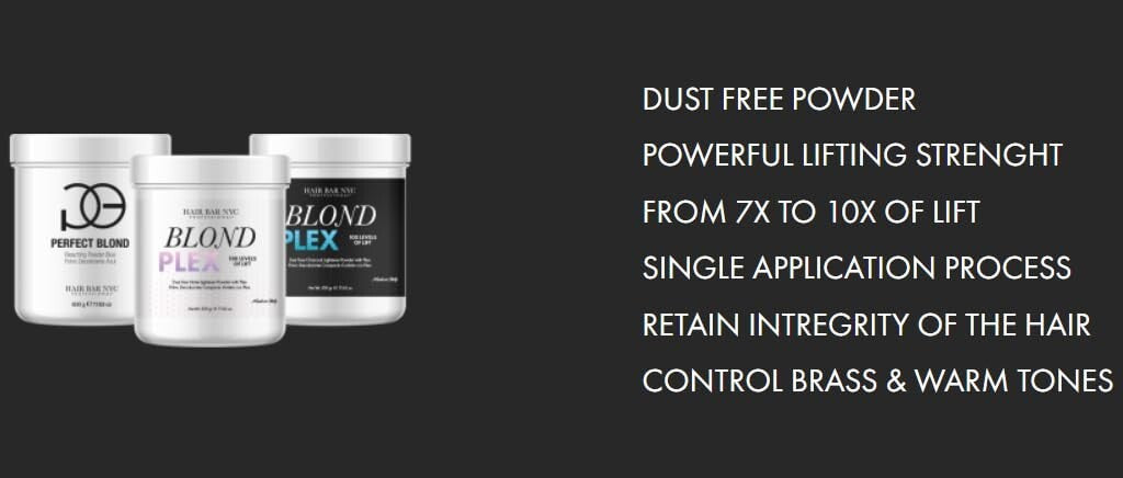 Perfect Blond Blue Lightener Powder 10 Levels 500g Hair Bleach