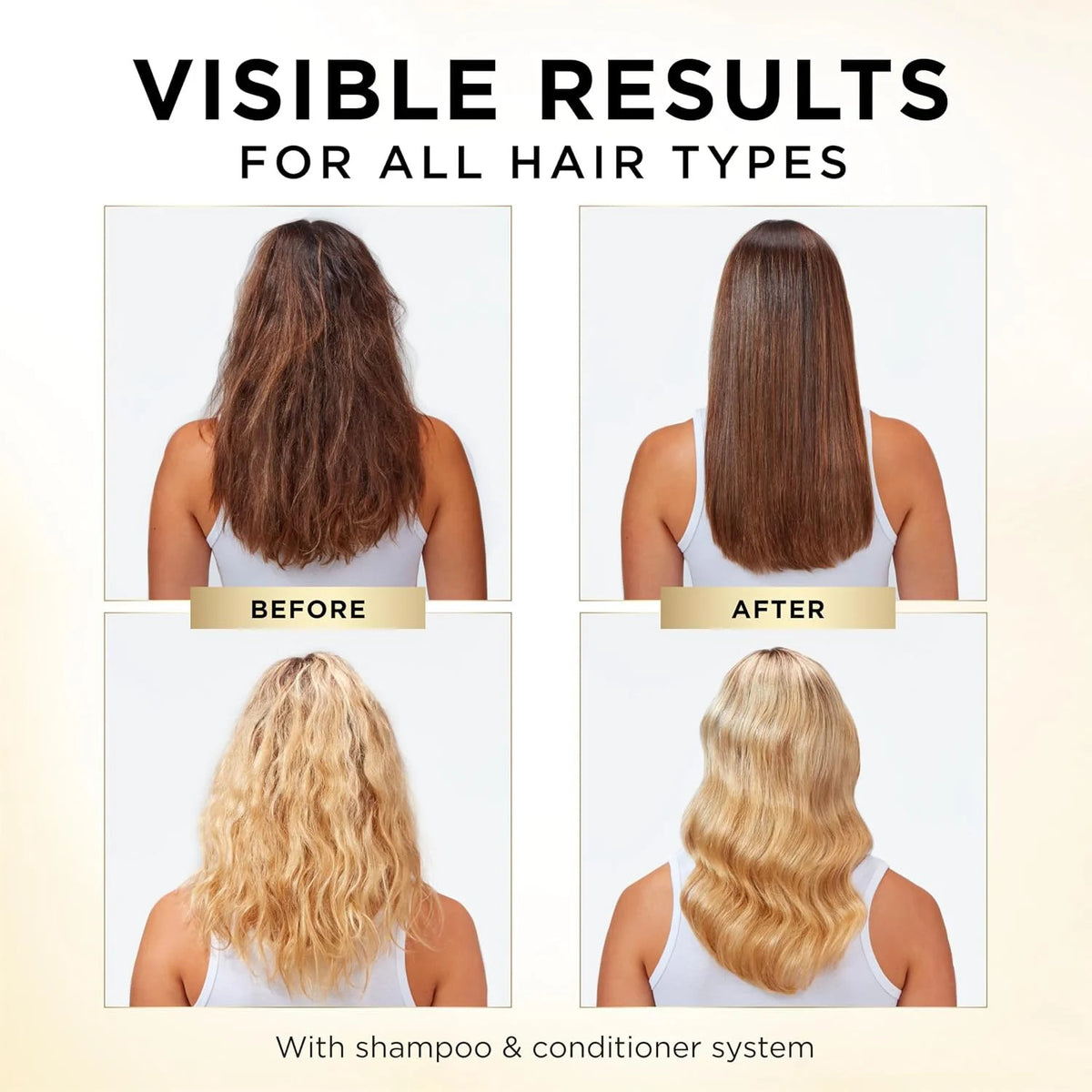 Pantene Frizz Control Shampoo & Conditioner Set - Smoothing Hair Care
