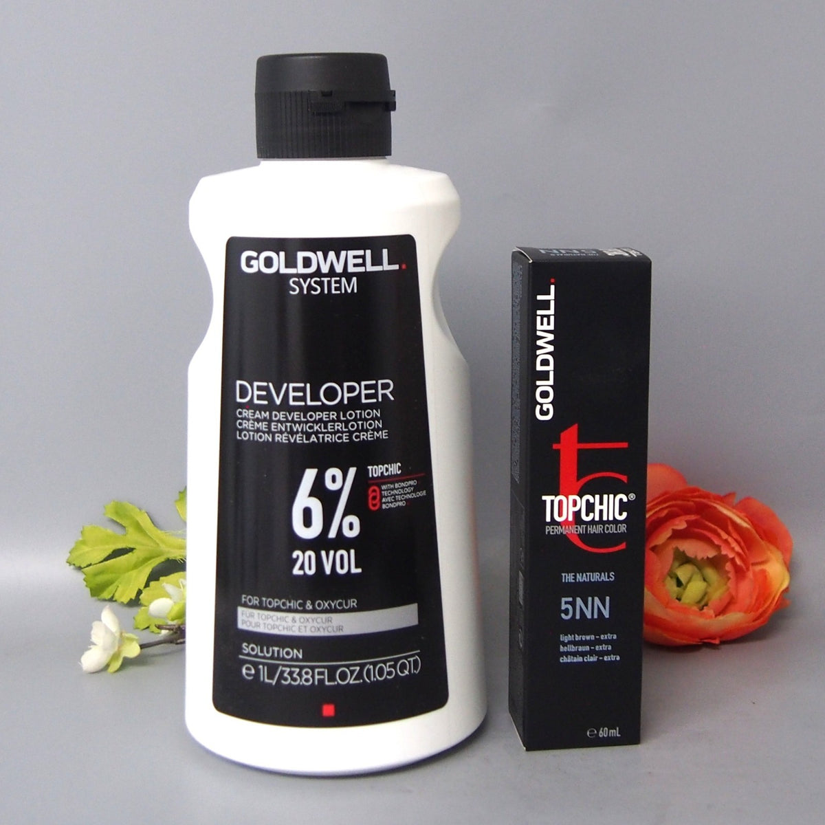 Goldwell Topchic Hair Color Developer 32oz & Color Tube - Custom Shades