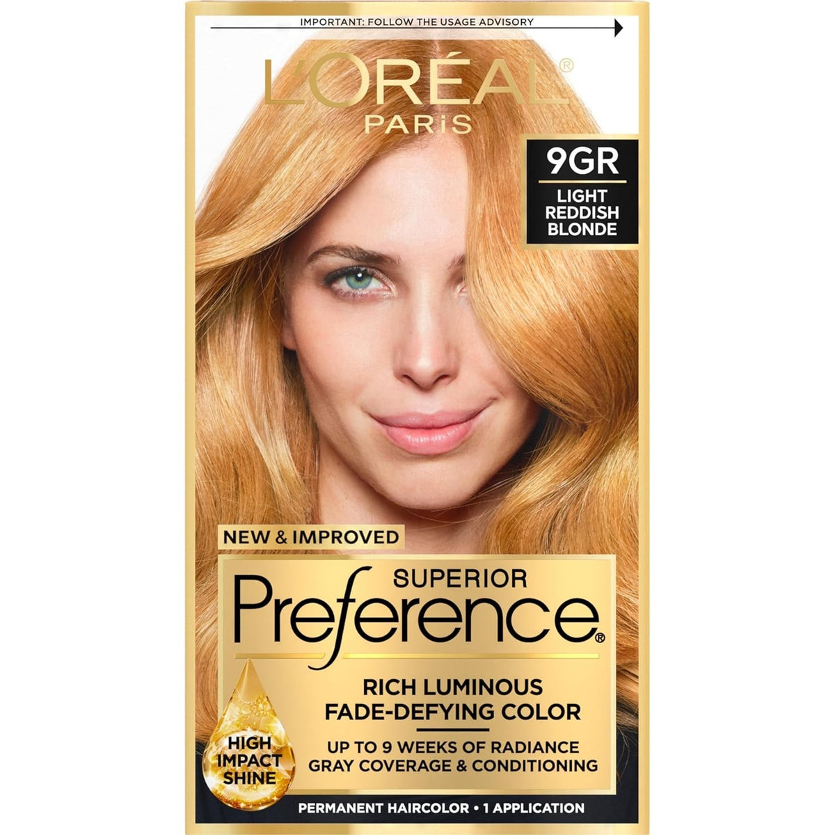 4-Pack Hair Dye Kit - L'Oréal Paris Superior Preference Fade-Defying Permanent Color