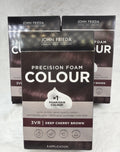 John Frieda Deep Cherry Brown Hair Dye Foam - Pack of 3