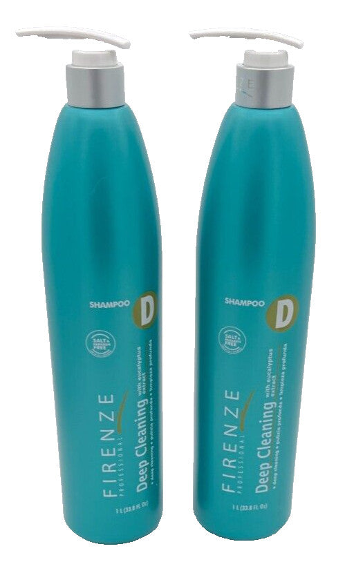 Deep Cleaning Shampoo with Eucalyptus Extract - 33.8 oz Professional Hair Care