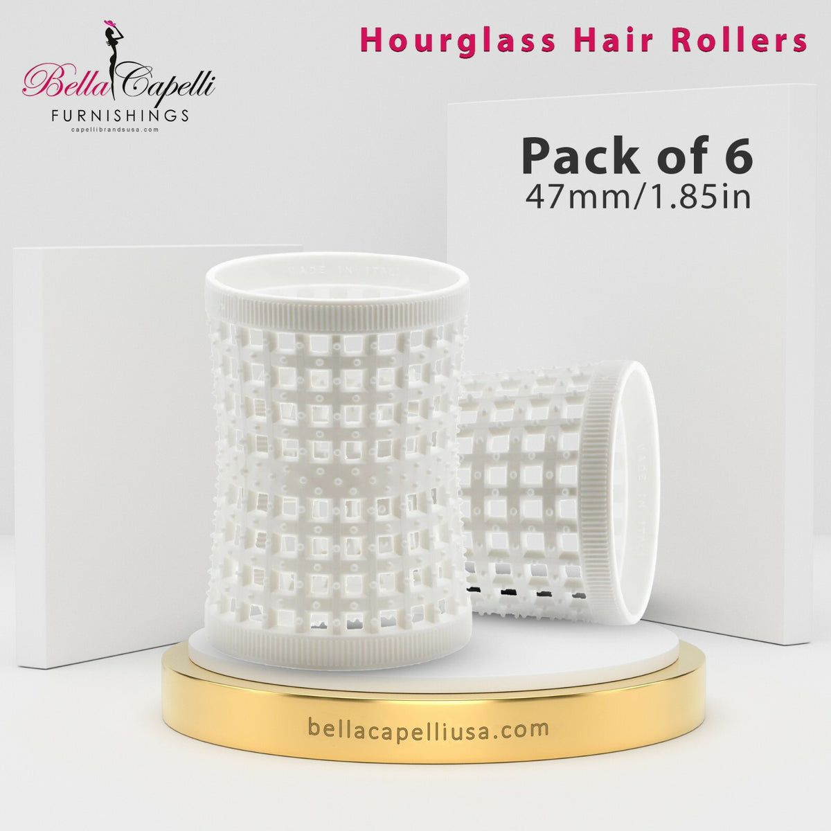 Natural Hair Pins Pack of 25 - 4.5 Inch Metal Hourglass Style Hair Clips