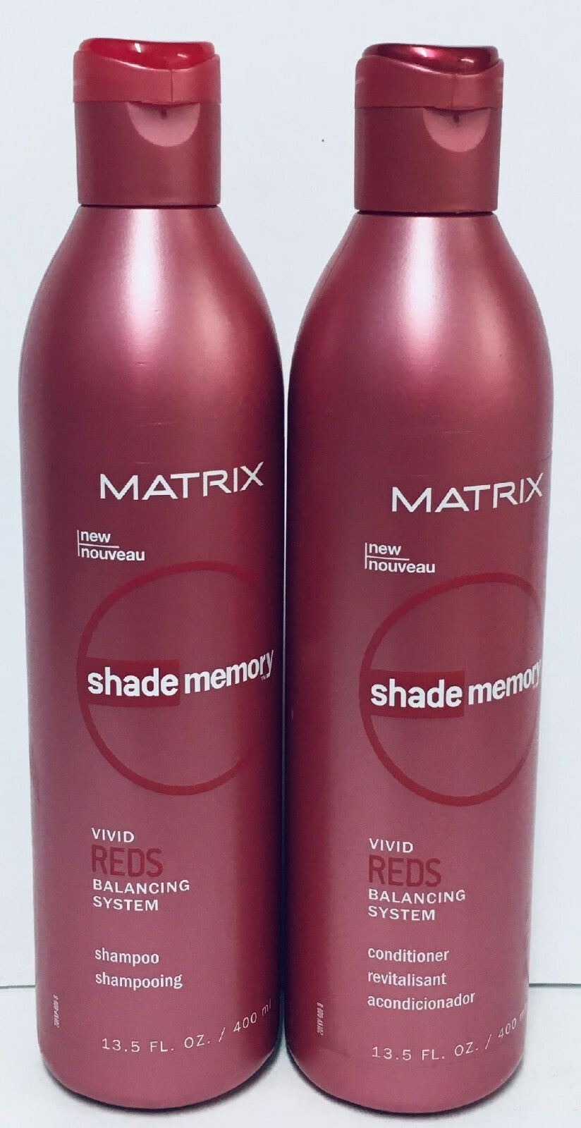 Vivid Reds Hair Shampoo & Conditioner Set - Keeps Color Vibrant & Fresh