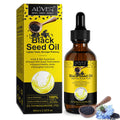 Black Seed Oil for Hair & Skin - Cold Pressed Organic 2 fl oz