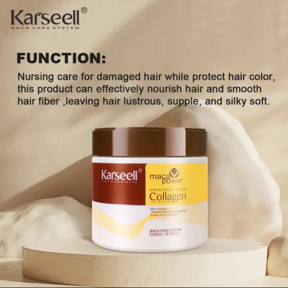 Dandruff Relief Shampoo & Conditioner Set for Dry Scalp with Hair Mask - Karseell