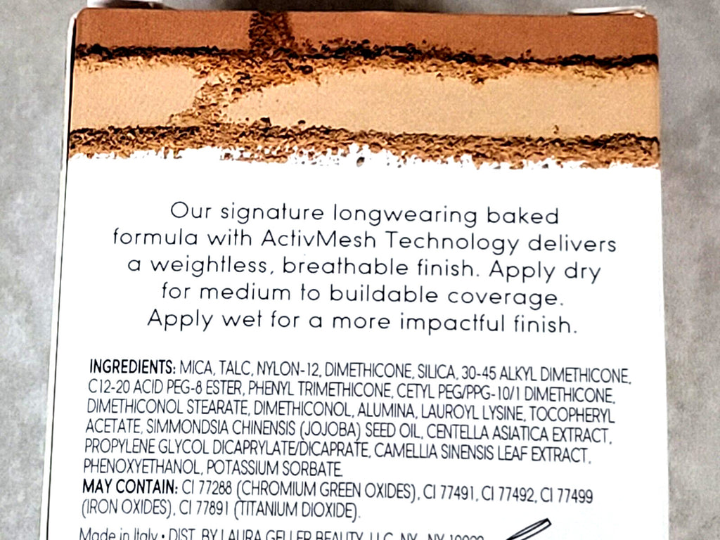 Laura Geller Double Take Baked Powder Foundation - Medium, Travel Size