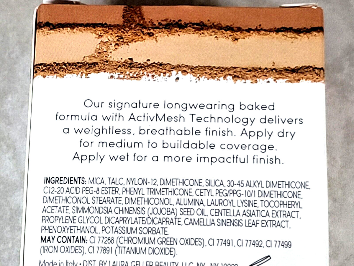 Laura Geller Double Take Baked Powder Foundation - Medium, Travel Size