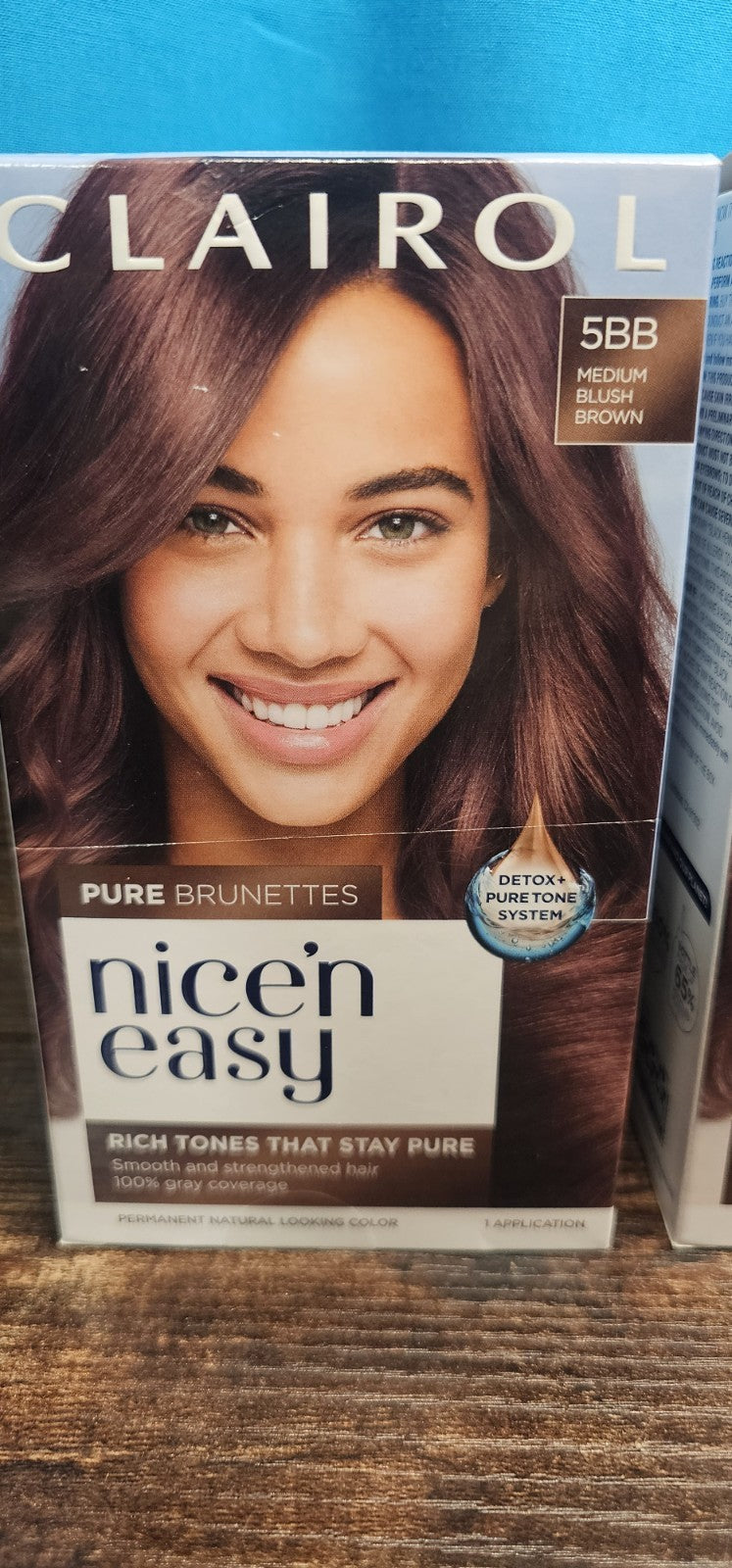 Permanent Hair Color Kit - Medium Blush Brown 3-Pack