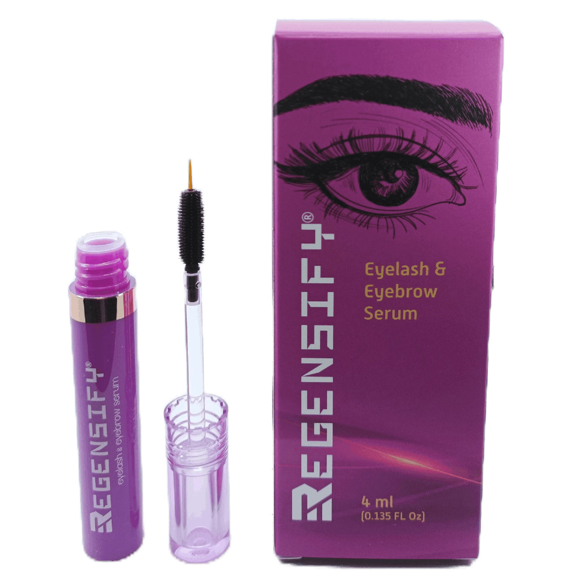 Eyelash & Eyebrow Growth Serum with Capixyl 5% - Thicker, Longer Lashes & Brows