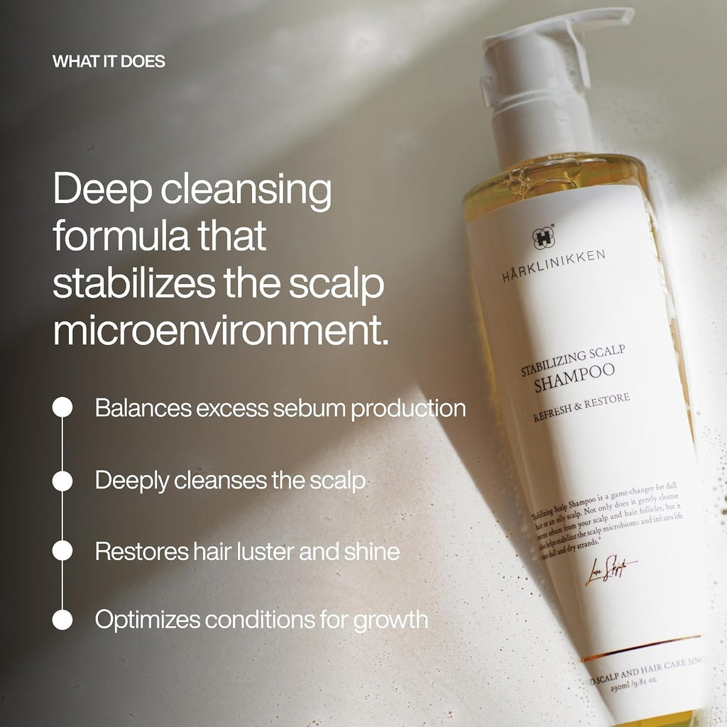 Stabilizing Scalp Shampoo for Oily & Dry Hair - 9.81 Fl Oz