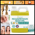 Pure Meadowfoam Seed Oil - Cold Pressed Natural Moisturizer for Skin & Hair