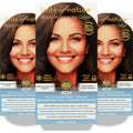 Rich Chocolate Brown Permanent Hair Color - 4.4 Oz | Pack of 3