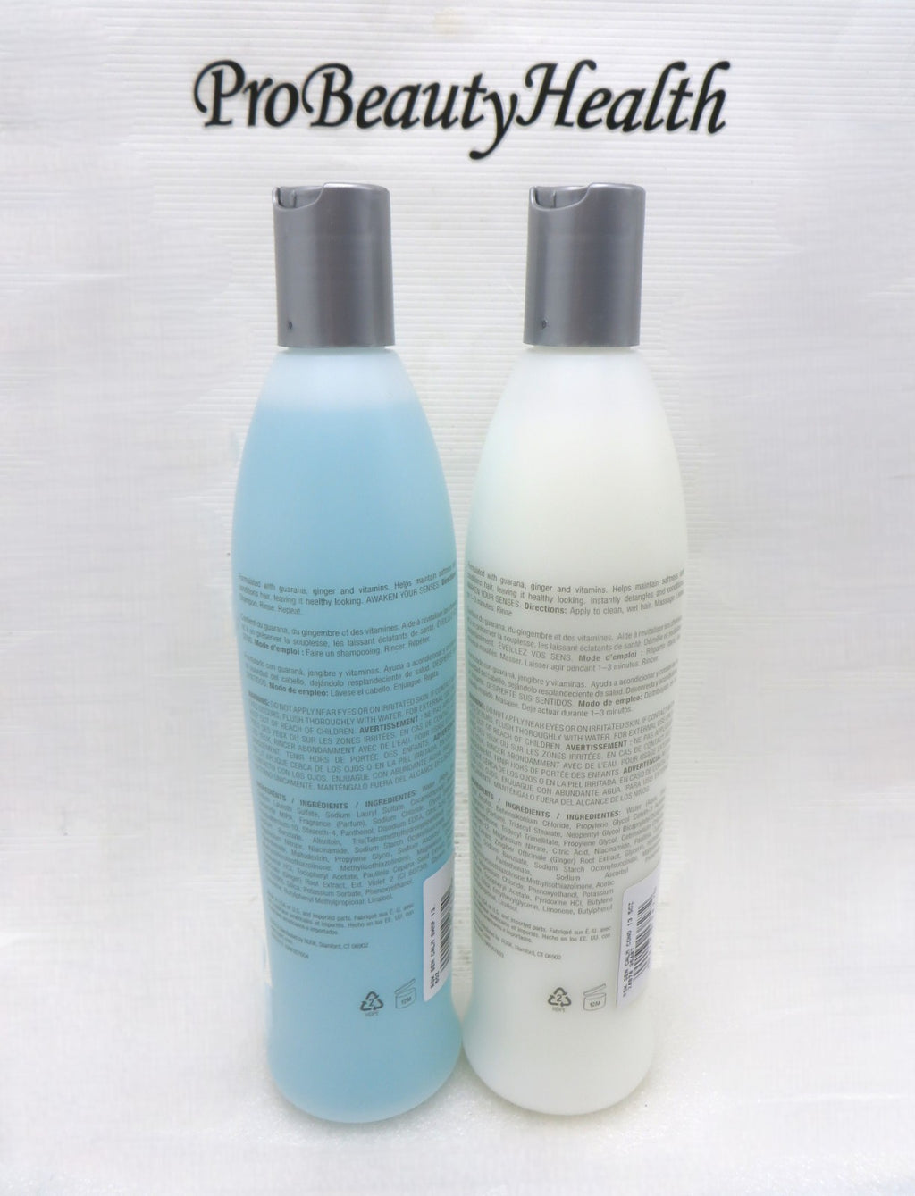 Nourishing Shampoo & Conditioner Duo - RUSK CALM Guarana & Ginger 13.5 oz