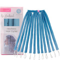 Heatless Curling Set No Headband for Long Hair - Satin or Q-Max Fabric