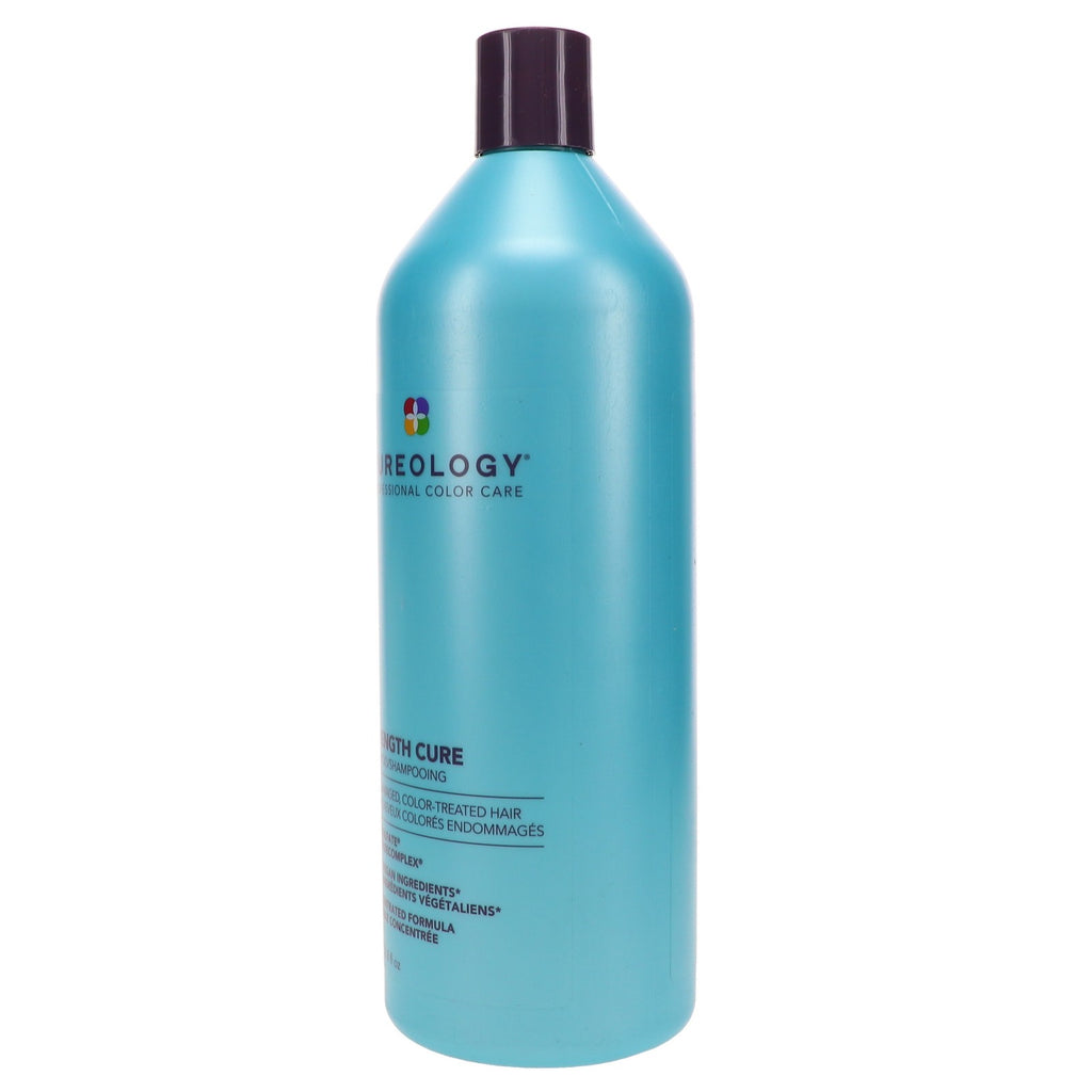 Pureology Strength Cure Hair Care Shampoo 33.8 oz - Strengthen & Protect