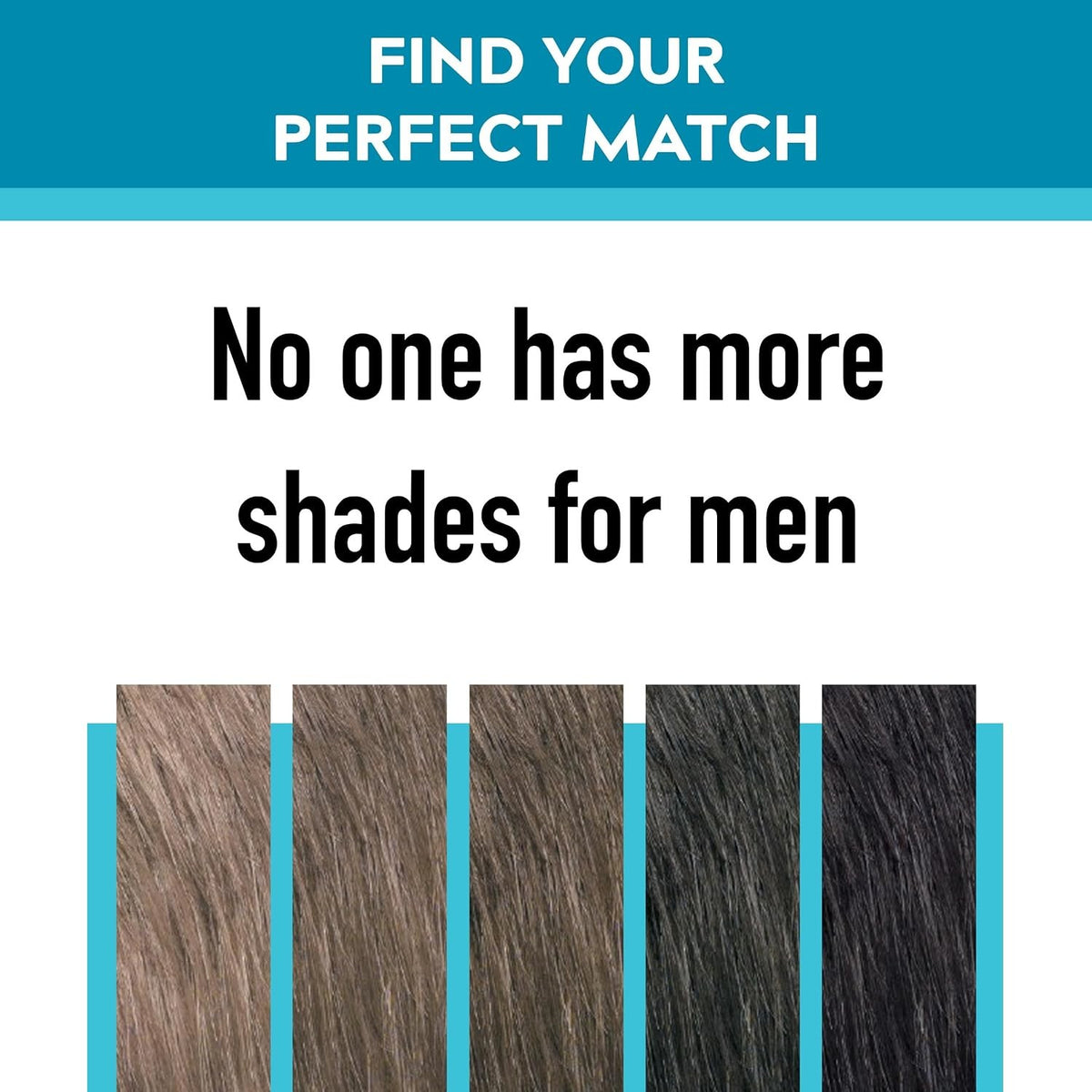 Mustache & Beard Color Gel Light Brown Gray - Semi-Permanent, No Mess