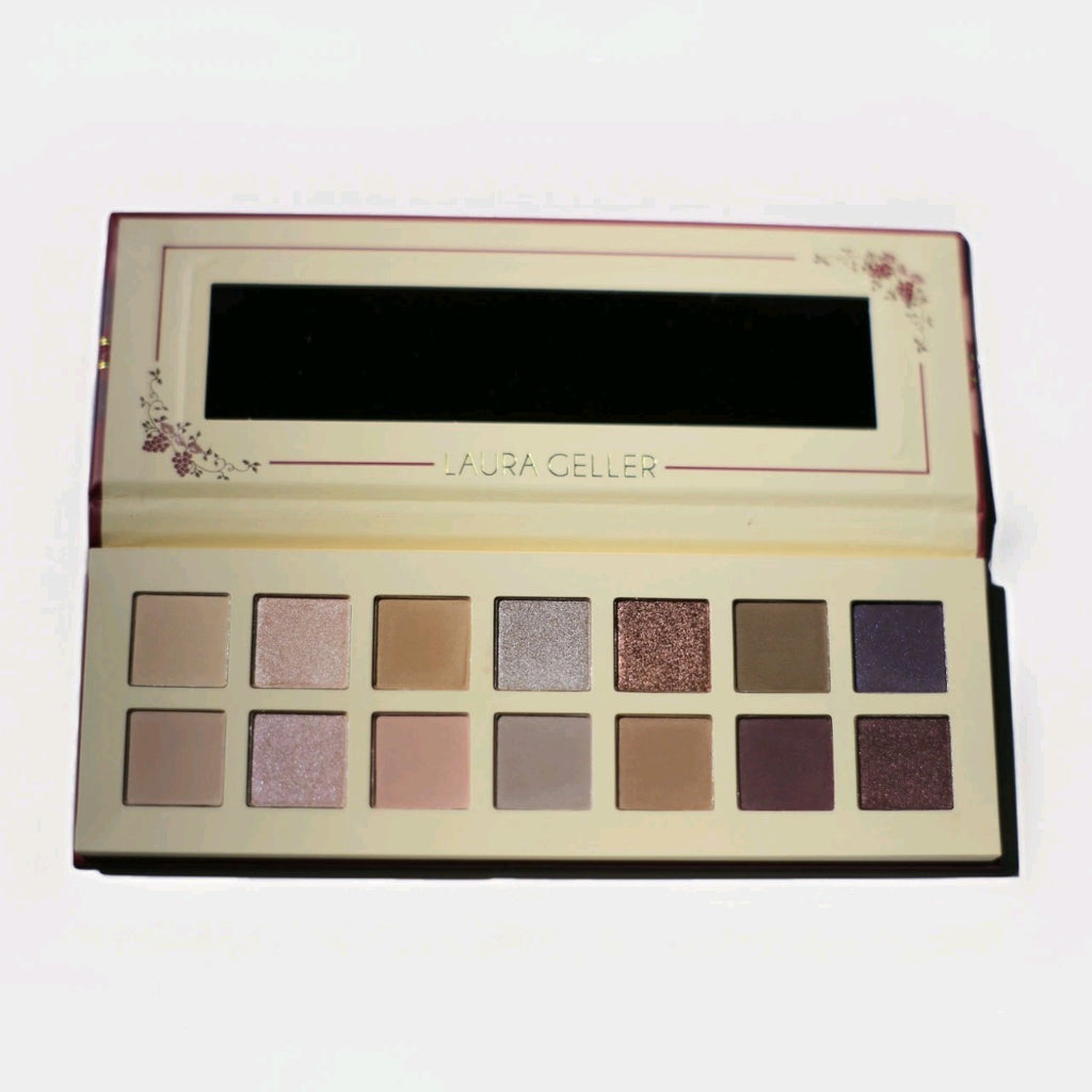 14-Color Eyeshadow Palette with Shimmer and Matte Shades for Eye Makeup - La Dolce Violet