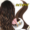 Remy Human Hair Extensions Tape-In Traceless Skin Weft 40PCS Multiple Lengths & Colors