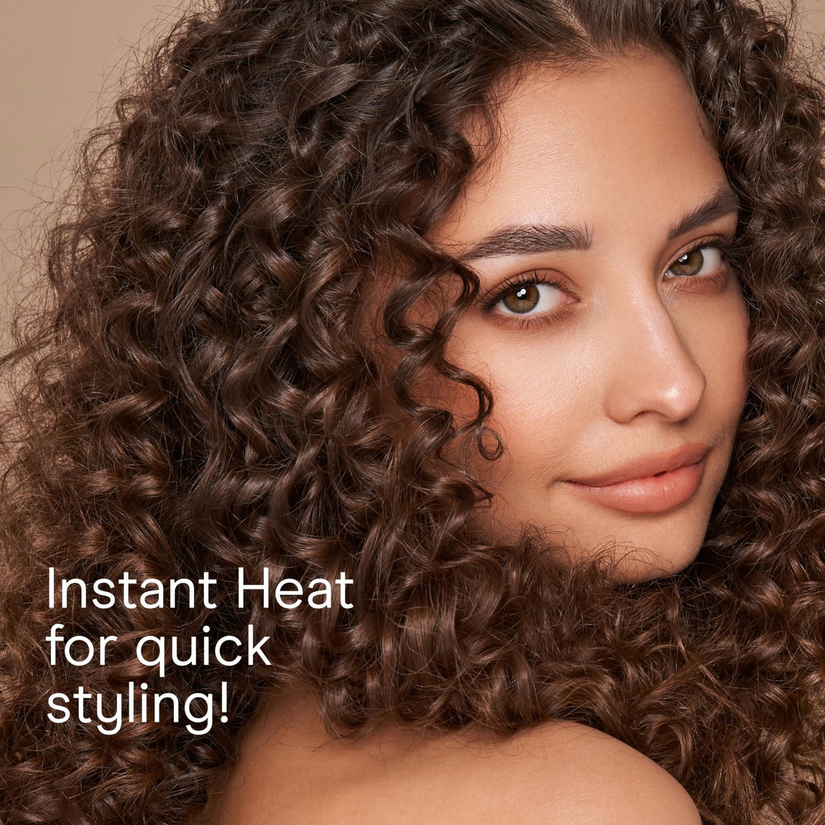 1/2 Inch Curling Iron with 25.5-Inch Barrel, Instant Heat, Dual Voltage