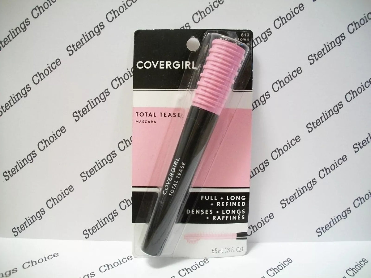 Covergirl Total Tease Mascara #810 Black Brown - Volumizing Lash Enhancer