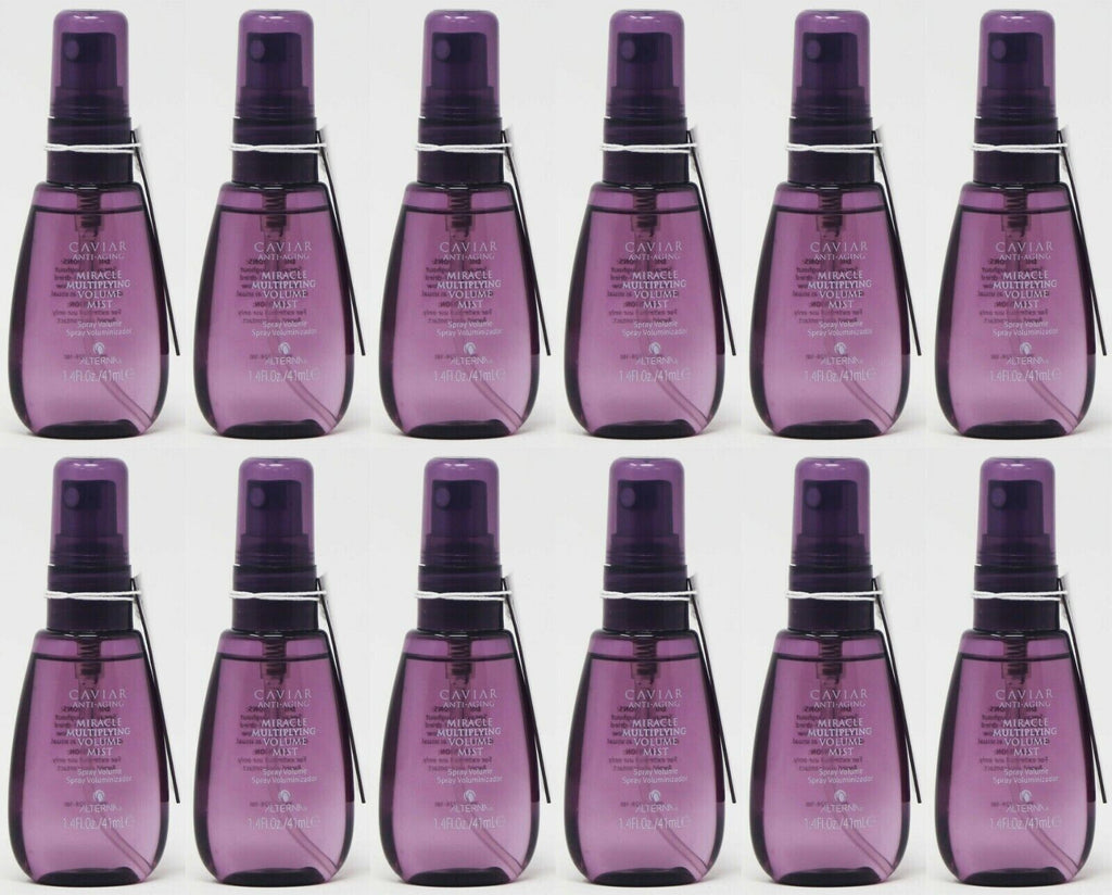 Alterna Caviar Anti-Aging Volumizing Spray 1.4 OZ | Thickens & Plumps Hair, 12 Pack