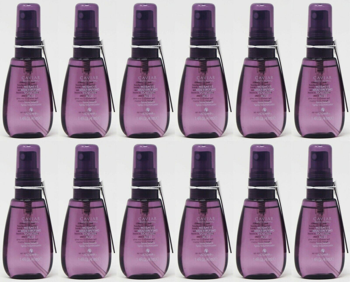 Alterna Caviar Anti-Aging Volumizing Spray 1.4 OZ | Thickens & Plumps Hair, 12 Pack
